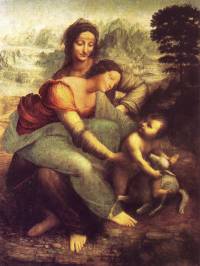 святая Анна с Богородицей и младенцем Христом