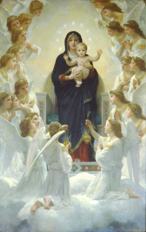  Царица ангелов (Regina Angelorum) 1900. Вильям-Адольф Бугро